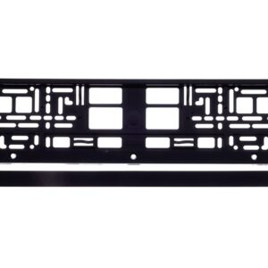 Automobilio numerio rėmelis, metallized, black - Image 2