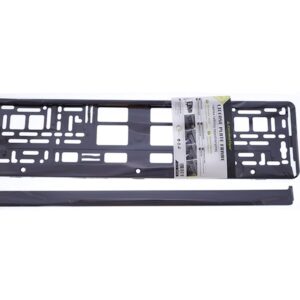 Automobilio numerio rėmelis, metallized, black - Image 3