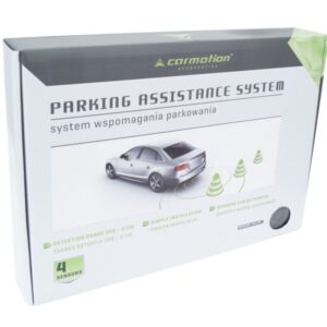 Parking assistance system with loudspeaker, 4 black sensors - Image 5