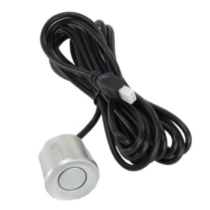 Parking assistance system with LED display, 4 silver sensors - Image 3