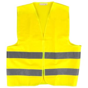 High-visibility liemenė, yellow, XL, HQ - Image 1