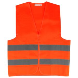High-visibility liemenė, orange, XL, HQ