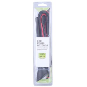 Radio antena with amplifier, rubberized mast 24 cm - Image 2