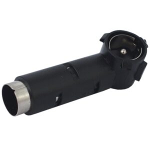 Angled antenna connector - DIN socket, ISO plug