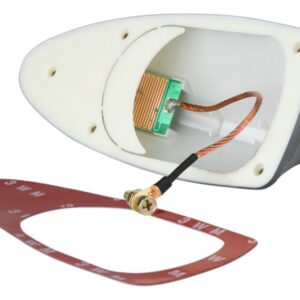 Radio antena "Shark's fin", stick-on, graphite - Image 2