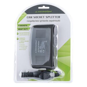 4-socket cigarette lighter splitter, Heavy Duty - Image 2