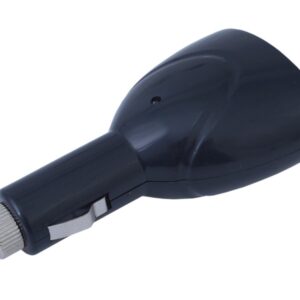 Automobilinis įkroviklis/adapter for cigarette lighter 12/24V, 2x USB 1000 mA + EURO socket - Image 2