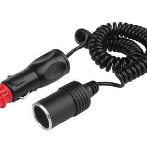 Extension cigarette lighter socket HQ 300 cm with EURO / DIN socket