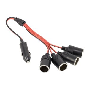4-socket cigarette lighter splitter, Heavy Duty