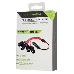 4-socket cigarette lighter splitter, Heavy Duty - Image 3
