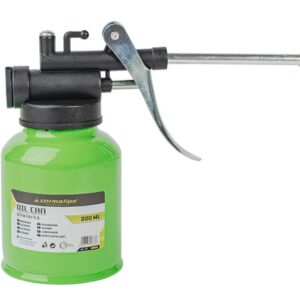 Oil can 200 ml with metal nozzle 8 cm