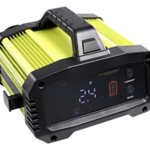 Intelligent digital rectifier for 12V 25A 6 - 400 Ah, 24V 15A, 6 - 200 Ah batteries with start function