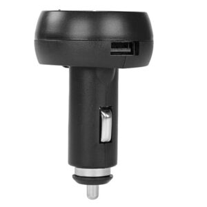 Automobilinis įkroviklis USB, 2.1A, for 12/24V cigarette lighter with voltmeter - Image 3