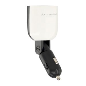 Automobilinis įkroviklis USB 3.4A max, x2 + 8-30V voltmeter with low voltage alarm - Image 2