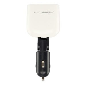 Automobilinis įkroviklis USB 3.4A max, x2 + 8-30V voltmeter with low voltage alarm - Image 3