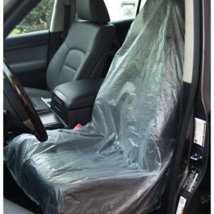 Disposable plastic car seat covers, 10 pcs