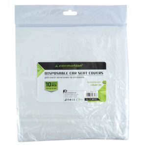 Disposable plastic car seat covers, 10 pcs - Image 2