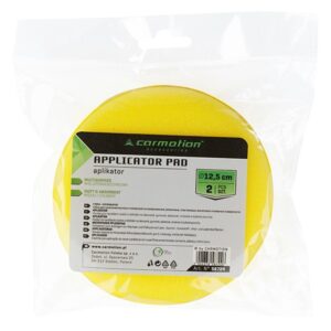 Applicator - kempinė for waxes and polishes, diam. 12.5 cm, 2 pcs - Image 2