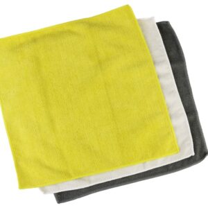 Universal microfiber cloths, 33x33 cm, 3 vnt