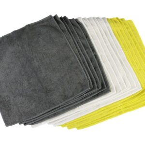Universal microfiber cloths, 30x30 cm, 18 vnt
