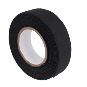 Insulating fabric tape 0,18 mm x 19 mm x 20m, black, 1 pc - Image 2