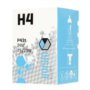 Bulb VISION H4 24V 75 / 70W P43t U E4 - Image 4