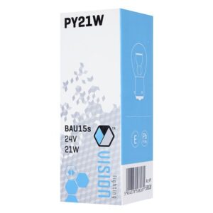 Bulb VISION PY21W 24V 21W BAU15s amber, E4 - Image 4