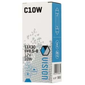 Bulb VISION C10W 11X30 12V 10W SV8.5 - Image 3