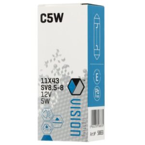 Bulb VISION C5W 11X43 12V 5W SV8.5 - Image 3