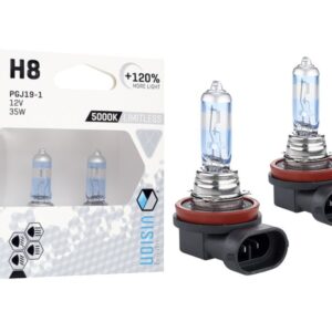 Bulbs VISION limitless white H8 12V 35W PGJ19-1 U E4 + 120%, 2 pcs - Image 4