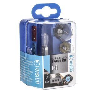Bulb spare set VISION H1 12V / 8 elements