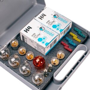 Bulb spare set VISION 2x H4 24V 75/70W + 22 elements - Image 2