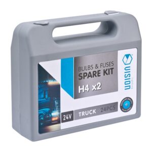 Bulb spare set VISION 2x H4 24V 75/70W + 22 elements - Image 3
