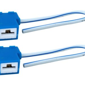 Bulb socket H1/H3, ceramic, 15cm cable, 2 pcs