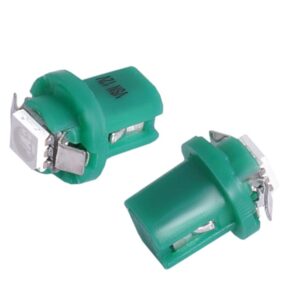 Bulb VISION T5 BAX B8.5d 12V 1x 5050 SMD LED, green, 2 pcs - Image 2