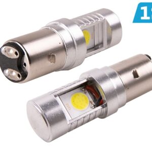 Bulb VISION S2 (BA20d) 10-36V 2x COB LED, white, 1 pc