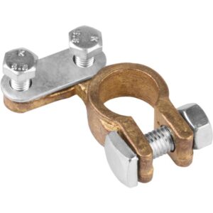 Brass clamp STANDARD, NEGATIVE "-", 600A - Image 2