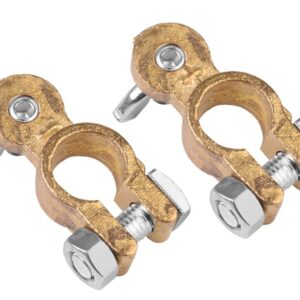Brass battery clamps 600A, butterfly clamp - Image 2
