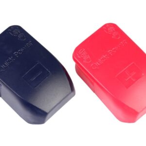 Self-locking battery clamps with covers, brass, max 800A - Image 2