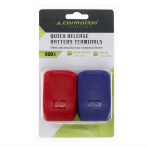 Self-locking battery clamps with covers, brass, max 800A - Image 4