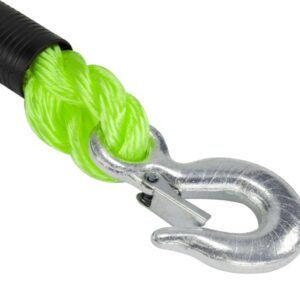 Vilkimo virvė PGW up to 2000 kg, braided with hooks, 4 m, Heavy Duty - Image 4