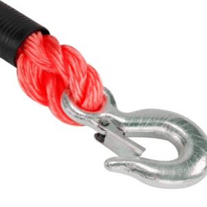 Vilkimo virvė PGW up to 4000 kg, braided with hooks, 4 m, Heavy Duty - Image 3