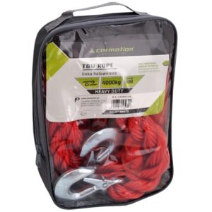 Vilkimo virvė PGW up to 4000 kg, braided with hooks, 4 m, Heavy Duty - Image 5