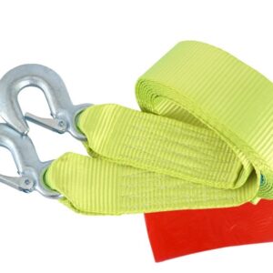 Vilkimo virvė PGW up to 2500 kg with hooks, 4 m, Heavy Duty