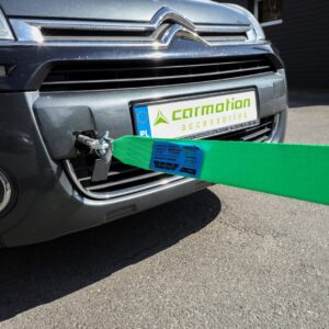 Vilkimo virvė PGW up to 2500 kg with hooks, 4 m, Heavy Duty - Image 4