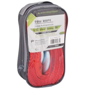 Vilkimo virvė PGW up to 5500 kg with hooks, 4 m, Heavy Duty - Image 2