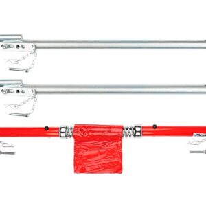 Rigid tow bar, TÜV GS, 180 cm with spring, 3T