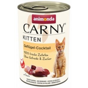 ANIMONDA Carny Kitten Poultry Cocktail - drėgno kačių ėdalo - 400 g