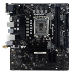 Biostar Z690MX2-E D4 pagrindinė plokštė Intel Z690 LGA 1700 „micro ATX“