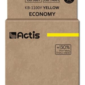 Actis KB-1100Y rašalas (pakaitinis Brother LC1100Y/980Y; standartinis; 19 ml; geltonas)